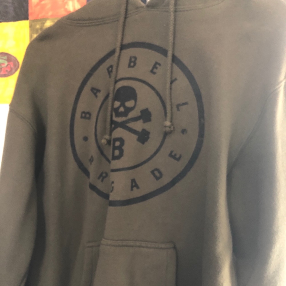 Barbell brigade men’s small hoodie